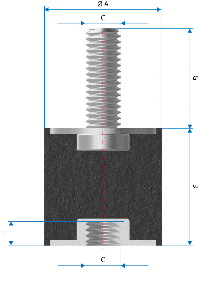 Radiaflex SE111 dimensions with mixed fixing